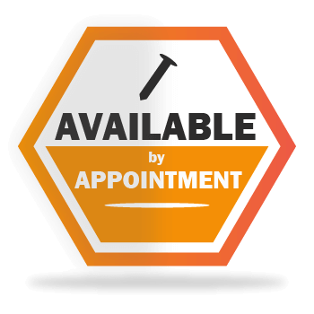 Available by Appointment Badge